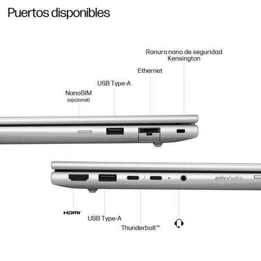 Ordinateur portable HP EliteBook 6 G1i 14 pouces Intel Core Ultra 5 225U 16 Go Intel Graphics 512 Go SSD Windows 11 Pro Écran IPS