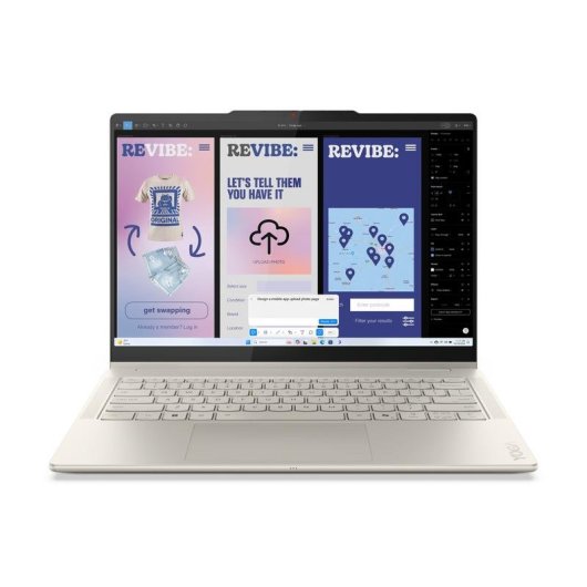Portátil Lenovo Yoga 7 2 en 1 14ILL10 14 pulgadas Intel Core Ultra 7 258V 32GB Pantalla OLED 2.8K 1TB SSD Gráficos Intel Arc 140V Windows 11 Home