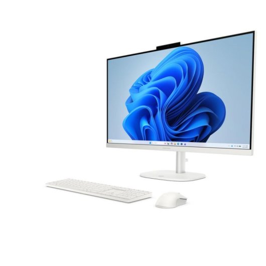 All-in-One HP OmniStudio 27-cu0025ns Intel Core 5 210H 16GB 1TB SSD Intel Graphics 27" Windows 11 Home Bianco