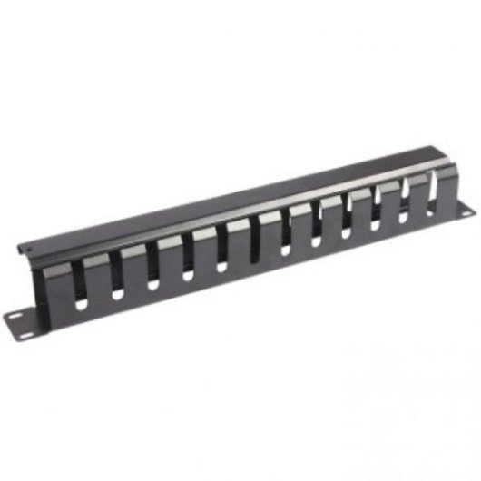 Painel de gestão de cabos WP WPN-ACM-302-B 2U 19" Preto