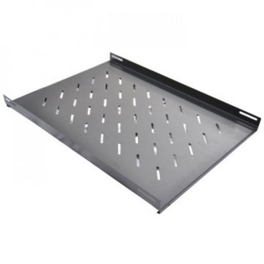 Estante fijo WP WPN-AFS-41080-B 1U 550mm para rack 19" negro