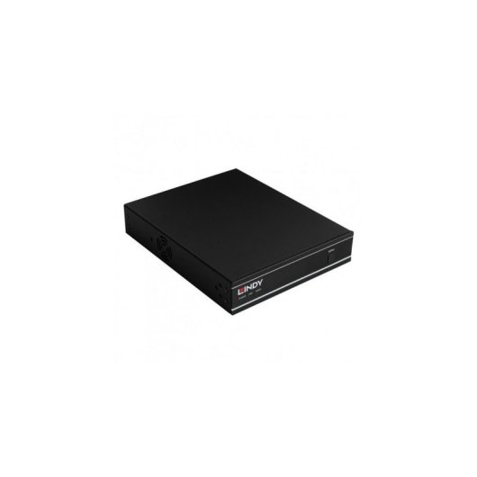Servidor Lindy 38519 3840 x 2160 60 pps H.264 H.265 Negro Metal 12 V