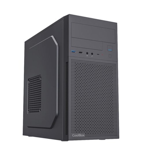 Caja PC MicroATX CoolBox M680 USB-C 3.2 Gen1 Fuente 500W