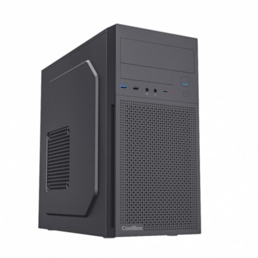 Caja PC MicroATX CoolBox M680 USB-C 3.2 Gen1 Fuente 500W
