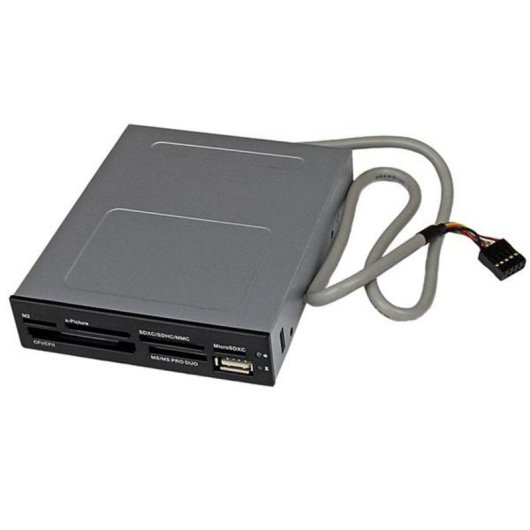 Lector de Tarjetas StarTech.com 3.5" 22 en 1 USB 2.0 Negro