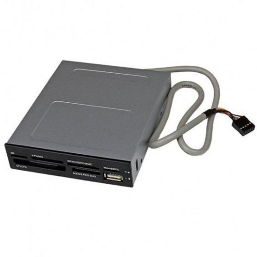 Lector de Tarjetas StarTech.com 3.5" 22 en 1 USB 2.0 Negro