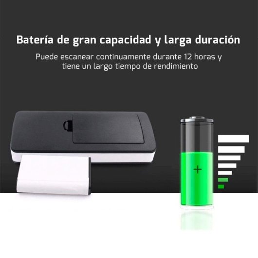 Lecteur de codes-barres AVPos BP200-2D Bluetooth 1D/2D CMOS Noir