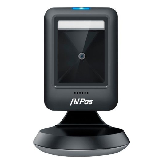Leitor de códigos de barras AVPos AVP-630-2D 1D/2D USB Preto