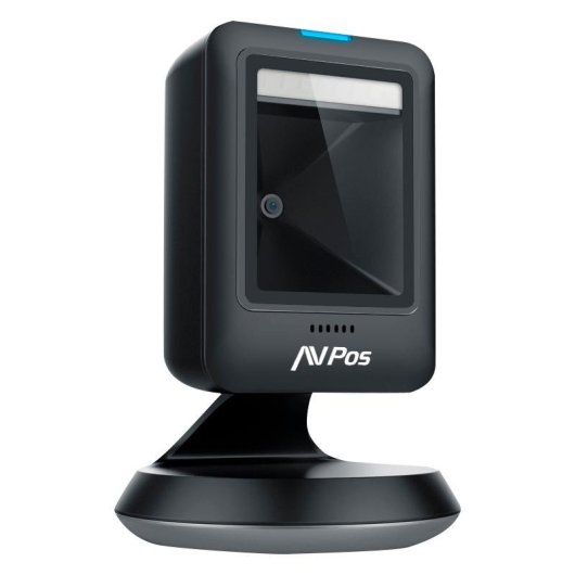 Leitor de códigos de barras AVPos AVP-630-2D 1D/2D USB Preto