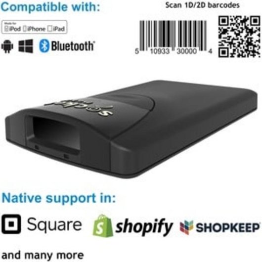 Lecteur de codes-barres Socket Mobile SocketScan S840 2D Bluetooth Noir