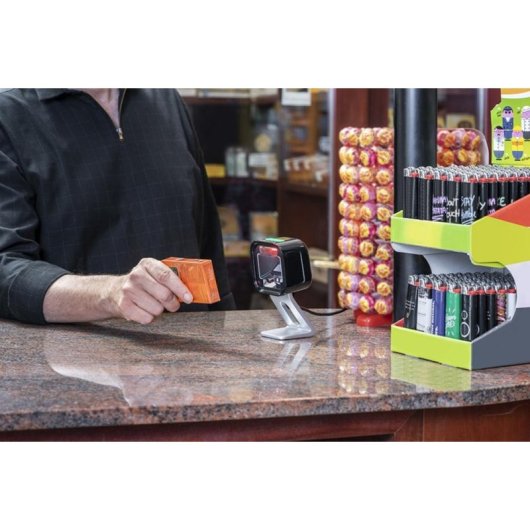 Lector de códigos de barras fijo Datalogic Magellan 1500i 2D LED USB Negro