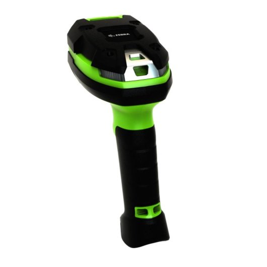 Lector de códigos de barras portátil Zebra LI3608-ER 1D Negro/Verde IP67