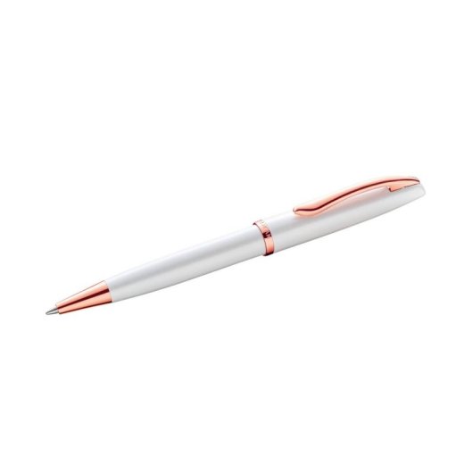 Penna a sfera e Penna stilografica Pelikan Jazz Noble Elegance Oro Perla Bianco Set 2 pezzi