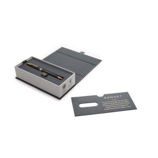 Bolígrafo Parker 1931519 Negro Medio Clip Metal