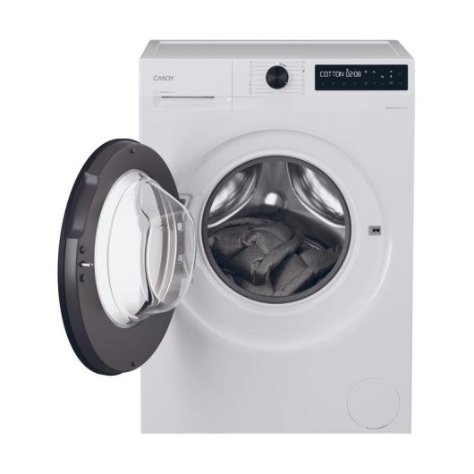 Lavadora Candy BR 48B6-S Carga Frontal 8 kg 1400 rpm A Blanca WiFi IA Autolimpieza