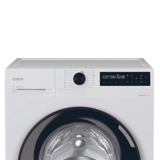Lavadora Candy BR 48B6-S Carga Frontal 8 kg 1400 rpm A Blanca WiFi IA Autolimpieza