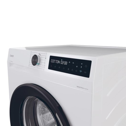 Lavadora Candy BR 48B6-S Carga Frontal 8 kg 1400 rpm A Blanca WiFi IA Autolimpieza