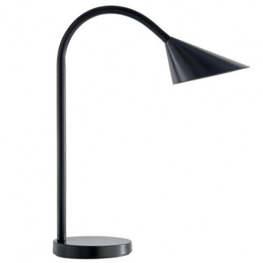 Lámpara de Escritorio LED Unilux 400077402 Negro Brazo Flexible 4W Oficina