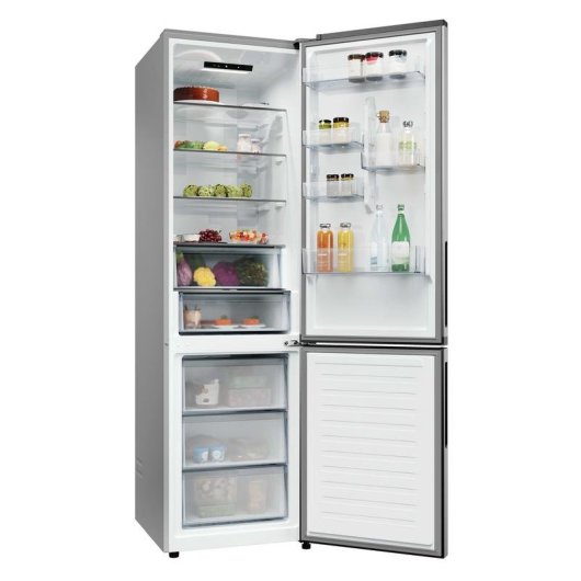 Kühlschrank Combi Candy CNCQ2T620CX Total No Frost 205cm 409L C Edelstahl