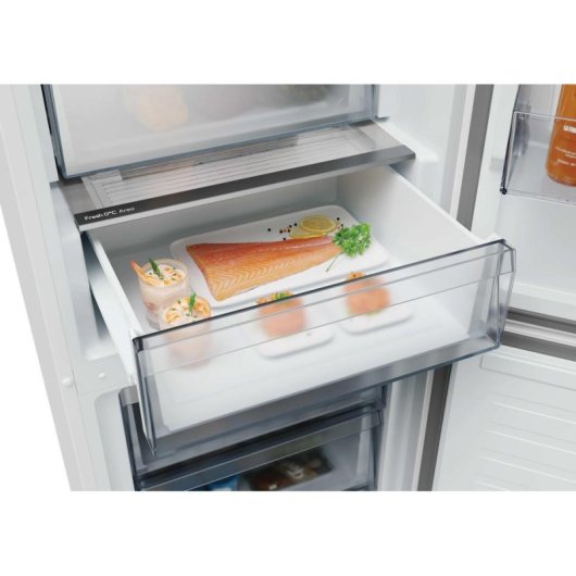 Kühlschrank Combi Candy CNCQ2T620CX Total No Frost 205cm 409L C Edelstahl