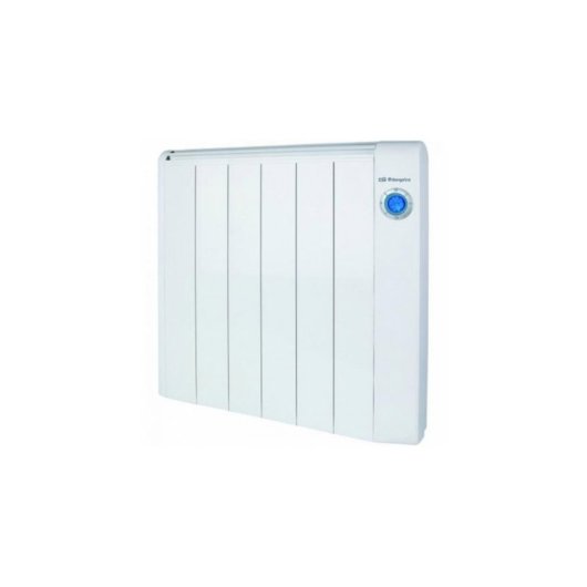Radiatore Elettrico Orbegozo RRE 1000 1000W 6 Elementi Telecomando Bianco