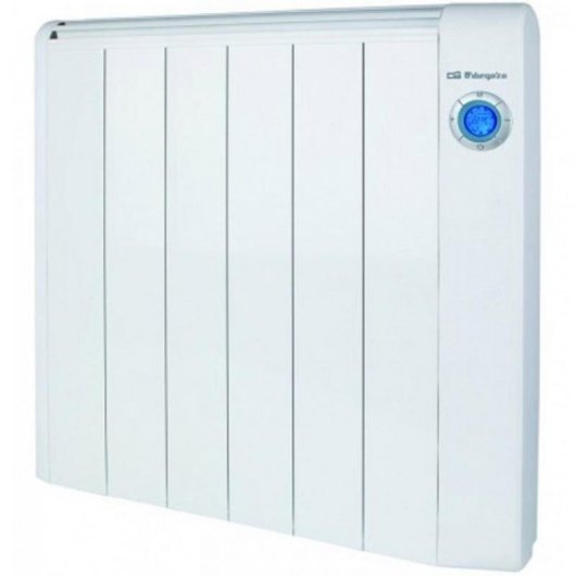 Radiatore Elettrico Orbegozo RRE 1000 1000W 6 Elementi Telecomando Bianco