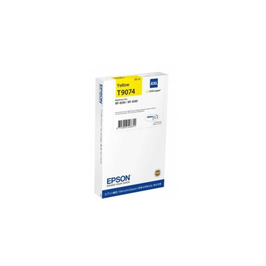 Cartucho de Tinta Amarillo XXL Epson WF-6xxx Original 69 ml