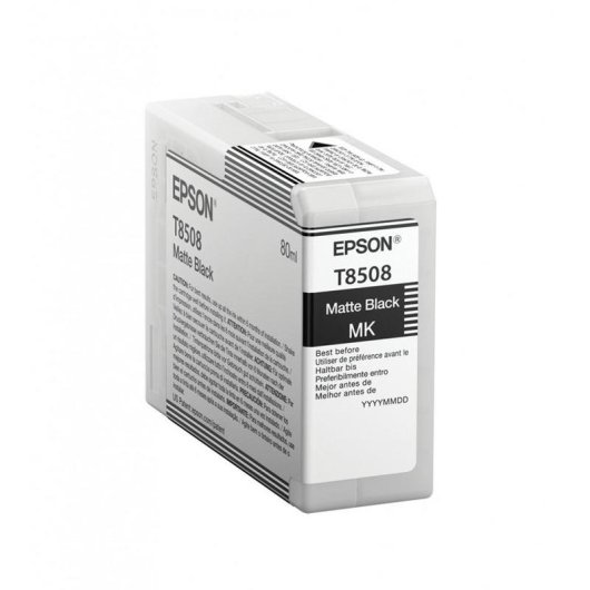 Cartouche d'encre Epson Singlepack Noir Mat T850800 80 ml