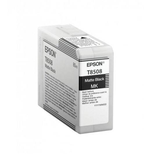 Cartouche d'encre Epson Singlepack Noir Mat T850800 80 ml