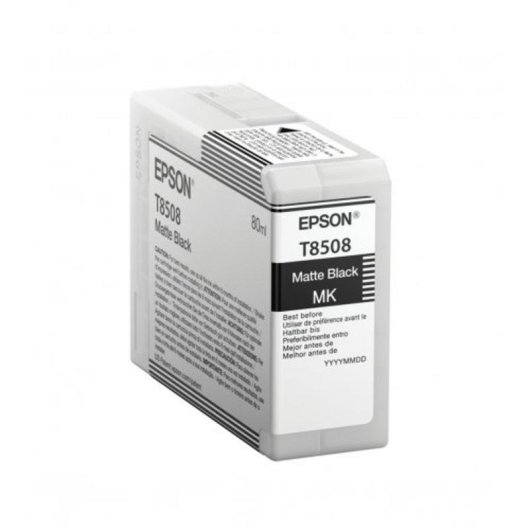 Cartouche d'encre Epson Singlepack Noir Mat T850800 80 ml