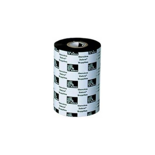 Cinta térmica Zebra 5319 Wax 450 m x 11 cm 6 piezas Negro
