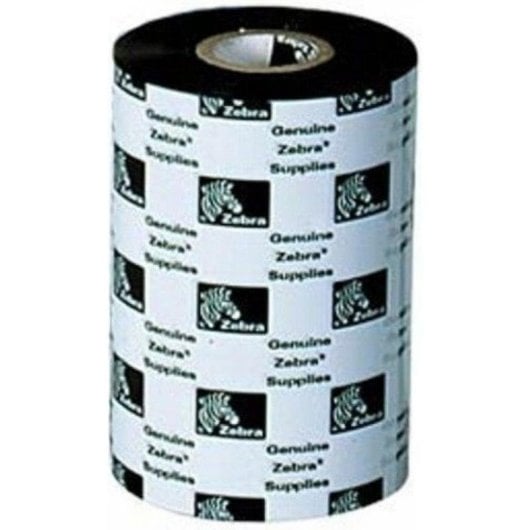 Cinta térmica Zebra 5319 Wax 450 m x 11 cm 6 piezas Negro
