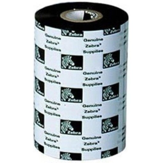 Cinta térmica Zebra 5319 Wax 450 m x 11 cm 6 piezas Negro