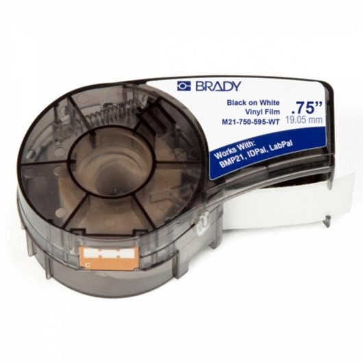 Etiqueta para Impressora Brady M21-750-595-WT Vinil Transferência Térmica