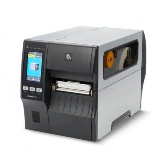 Impresora térmica directa y transferencia Zebra ZT411 con Ethernet y Bluetooth, pantalla a color