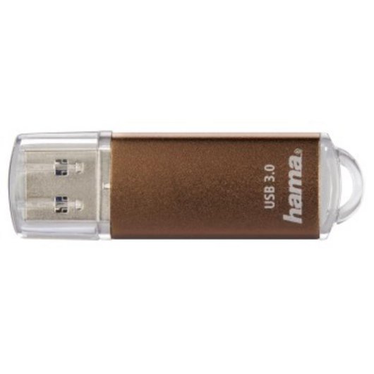 Chiavetta USB Hama Laeta 16 GB USB Tipo A 3.2 Gen 1 Metallo Marrone