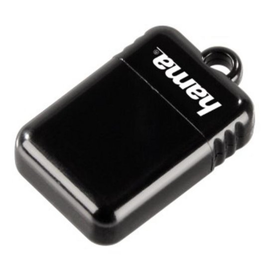 Chiavetta USB HAMA Smartly 16GB USB 2.0 compatta e affidabile nera