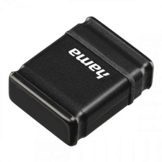 Chiavetta USB HAMA Smartly 16GB USB 2.0 compatta e affidabile nera