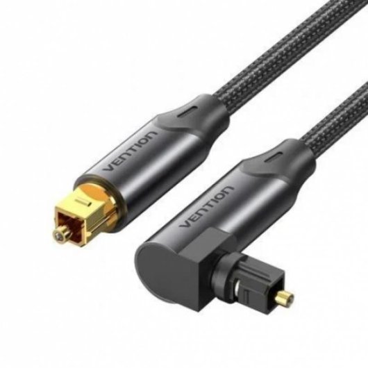 Audio-Faseroptikkabel Vention BKDBH Toslink 2 m Schwarz