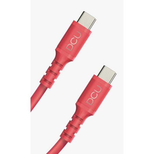 Kabel USB DCU Advance Tecnologic 1m USB 2.0 USB A nach USB C Rot