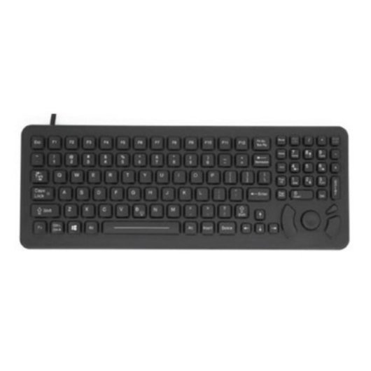 Teclado Honeywell 340-053-003-DB9P alámbrico con retroiluminación y 101 teclas