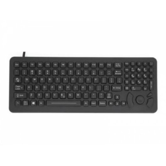 Teclado Honeywell 340-053-003-DB9P alámbrico con retroiluminación y 101 teclas