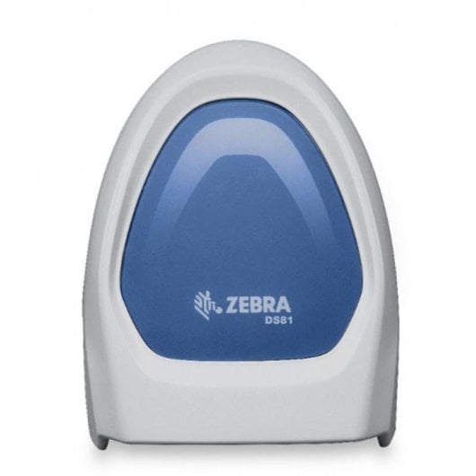 Lector de códigos de barras portátil Zebra DS8108-HC 1D/2D LED USB Blanco