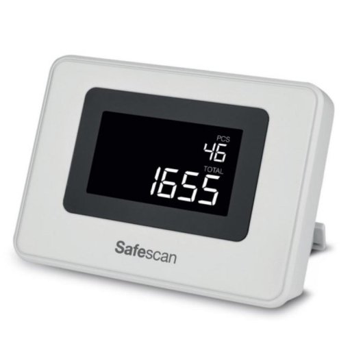 Pantalla Externa Safescan ED-160 LCD 2985-SX RJ-12 Gris