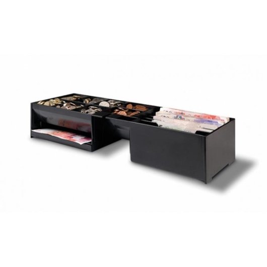 Vassoio per cassetta portamonete Safescan 4617T Nero 8 scomparti monete 6 banconote
