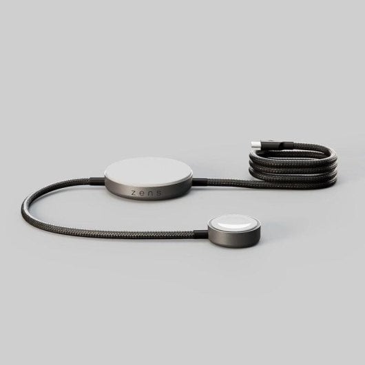 Cargador Inalámbrico Zens Pro 2 Gris Qi2 MagSafe 15W