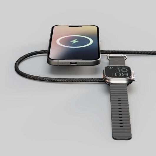 Cargador Inalámbrico Zens Pro 2 Gris Qi2 MagSafe 15W