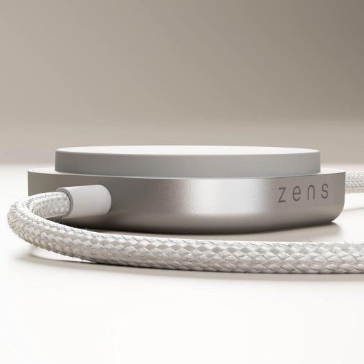 Cargador Inalámbrico ZENS Qi2 USB-C Blanco