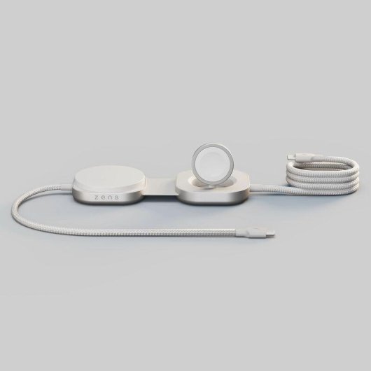 Kabelloser Ladeadapter ZENS Innen USB Weiß