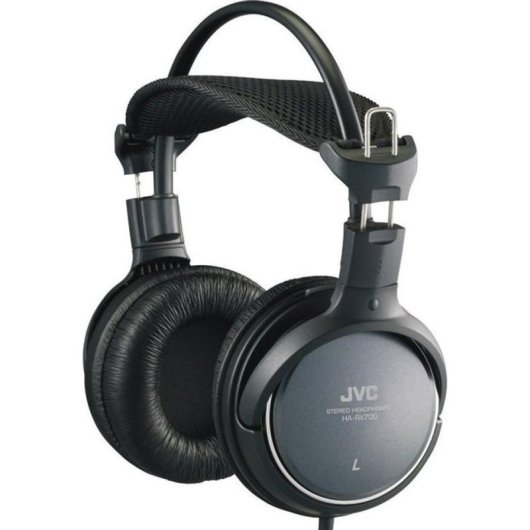 Auriculares JVC HA-RX700 con cable, conexión 3,5 mm, sonido dinámico y confort negro